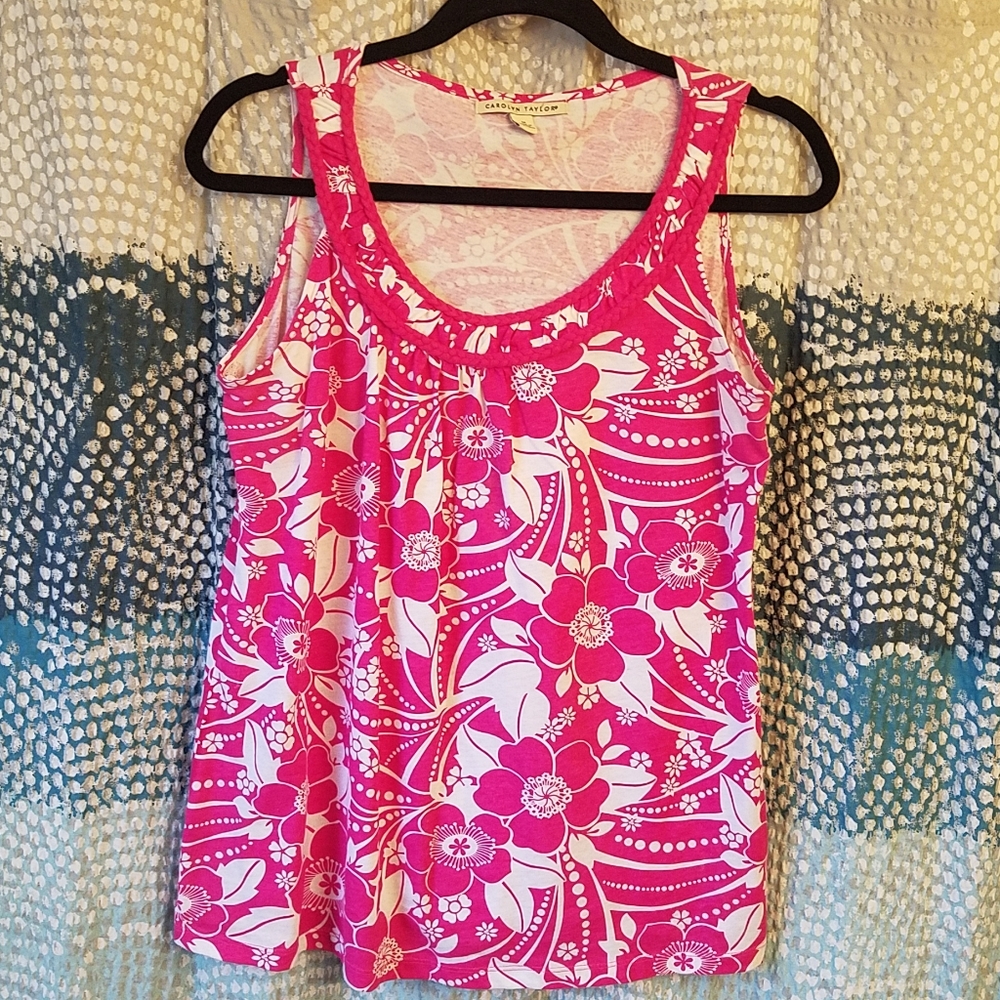 Floral Sleeveless Top